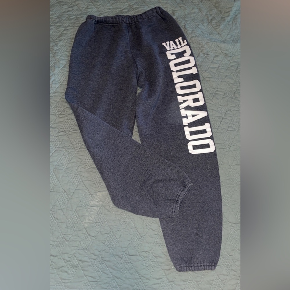 Grey sweatpants